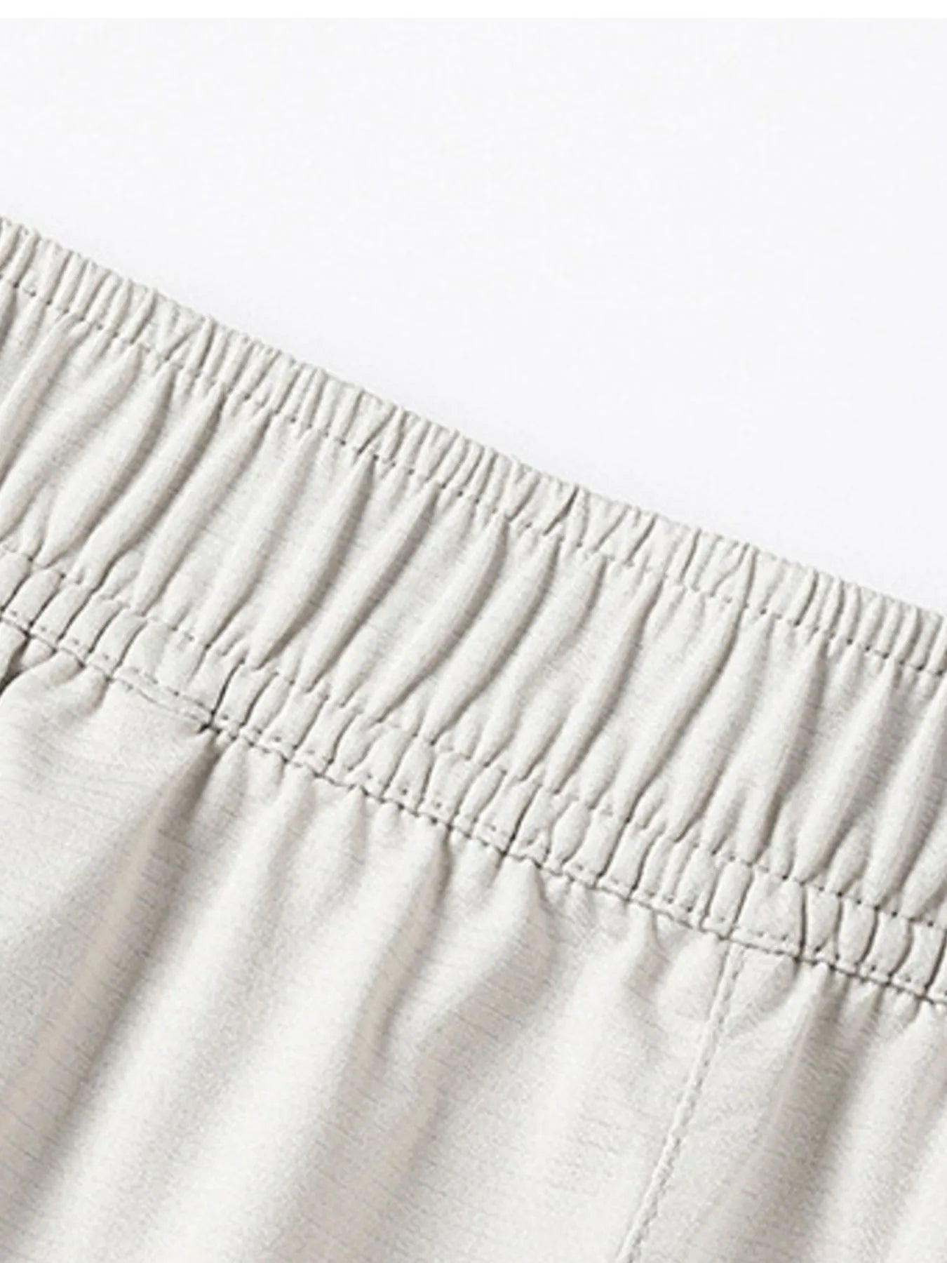 Shorts actifs pour hommes grande taille avec taille élastique