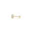1 cttw Certified IGI Lab Grown Round Diamond Stud Earrings in 14k Yellow Gold