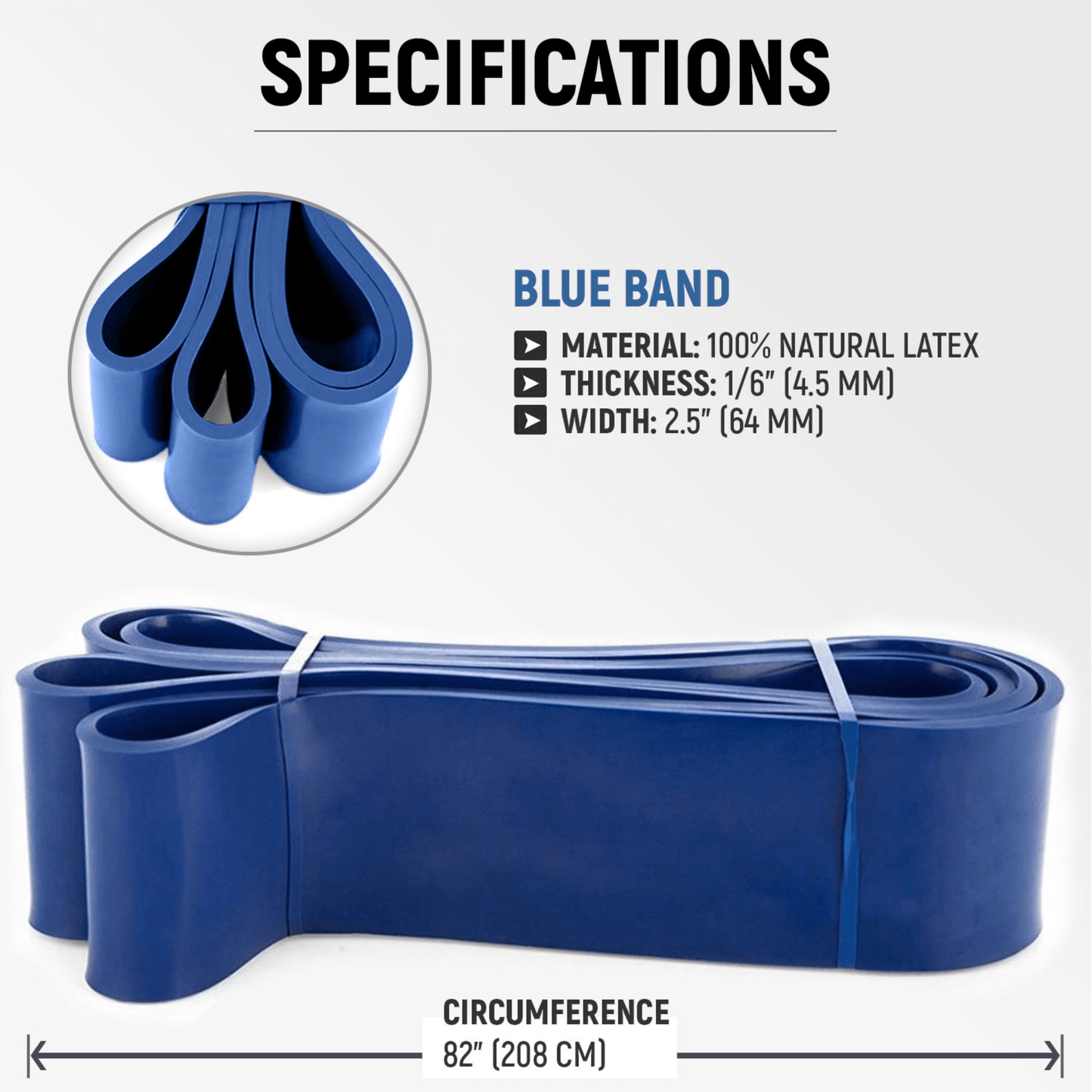 Bandas de Resistencia Pesadas XG-PRO de XGear Fitness