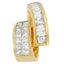 Collar de Pendiente de Diamante de Moda en Oro Amarillo de 14K