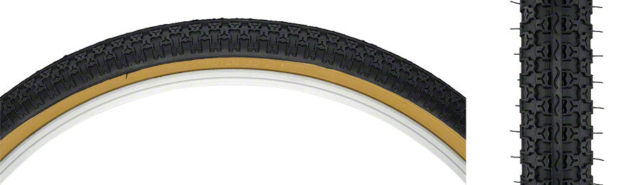 Pneu Kenda Street K52 - 24 x 1.75 Clincher Fil de fer Noir/Tan