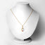 Colgante de Rubí Genuino de 0.20 Quilates en Plata Esterlina .925