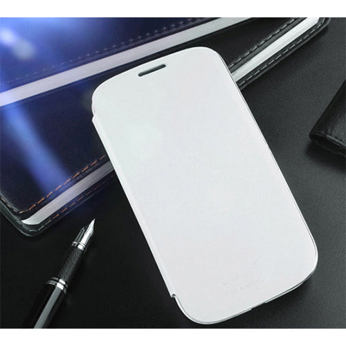 Premium White Flip Battery Cover Case for Samsung Galaxy S3 i9300