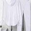 Textured Long Sleeve Hoodie and Pants Set