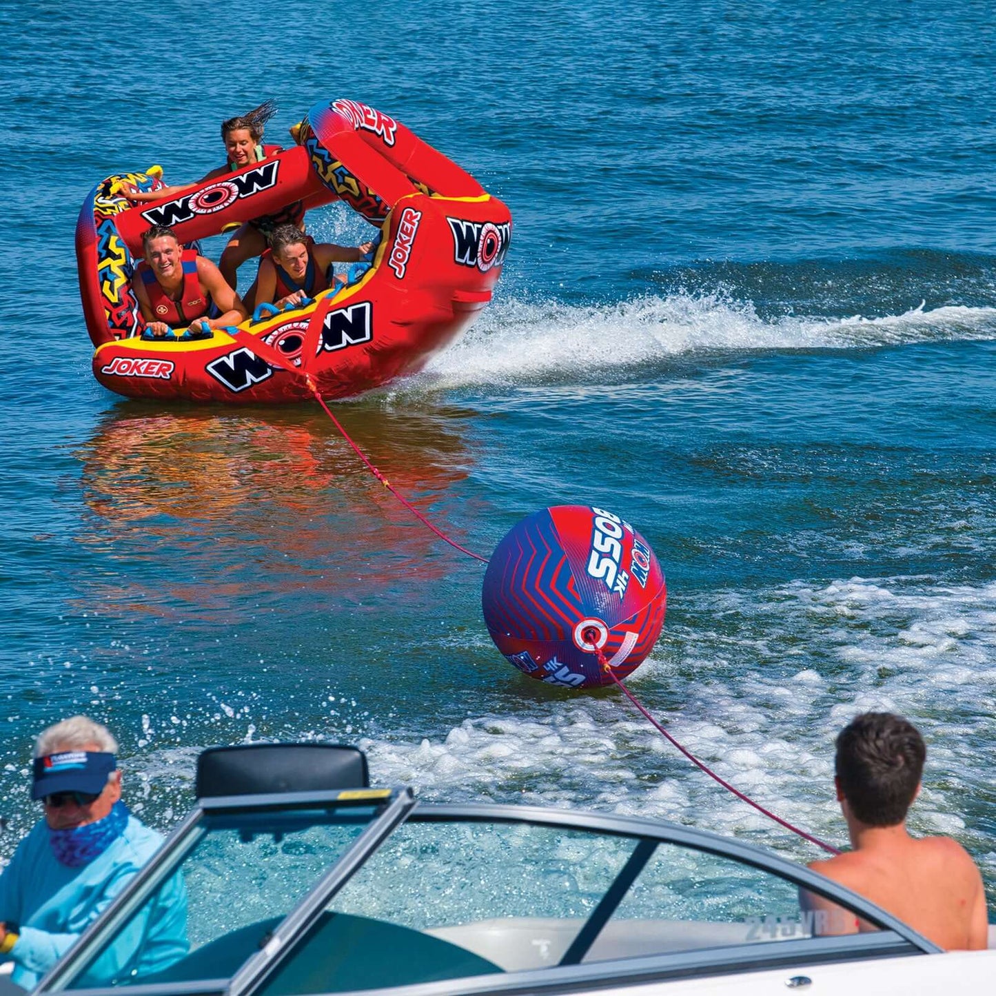 WOW Watersports Tow Boss - Système de corde de remorquage premium