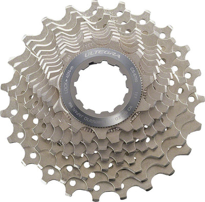 Cassette Shimano Ultegra CS-6700 de 10 velocidades - 11-25t Plata