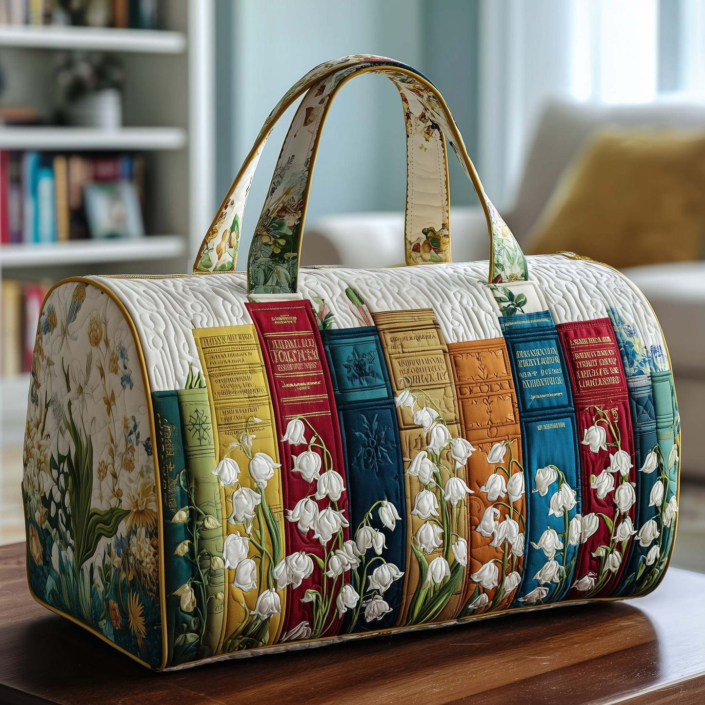 Bookwind Series Handheld Quilted Travel Bag - Multi-Functional