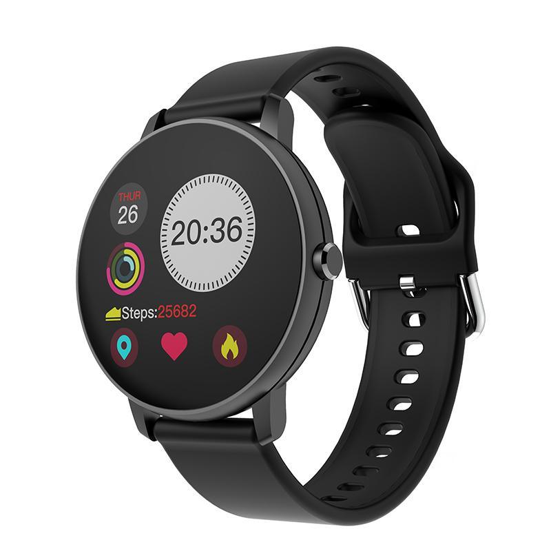 Montre de sport intelligente premium pour iOS/Android - Étanche et élégante