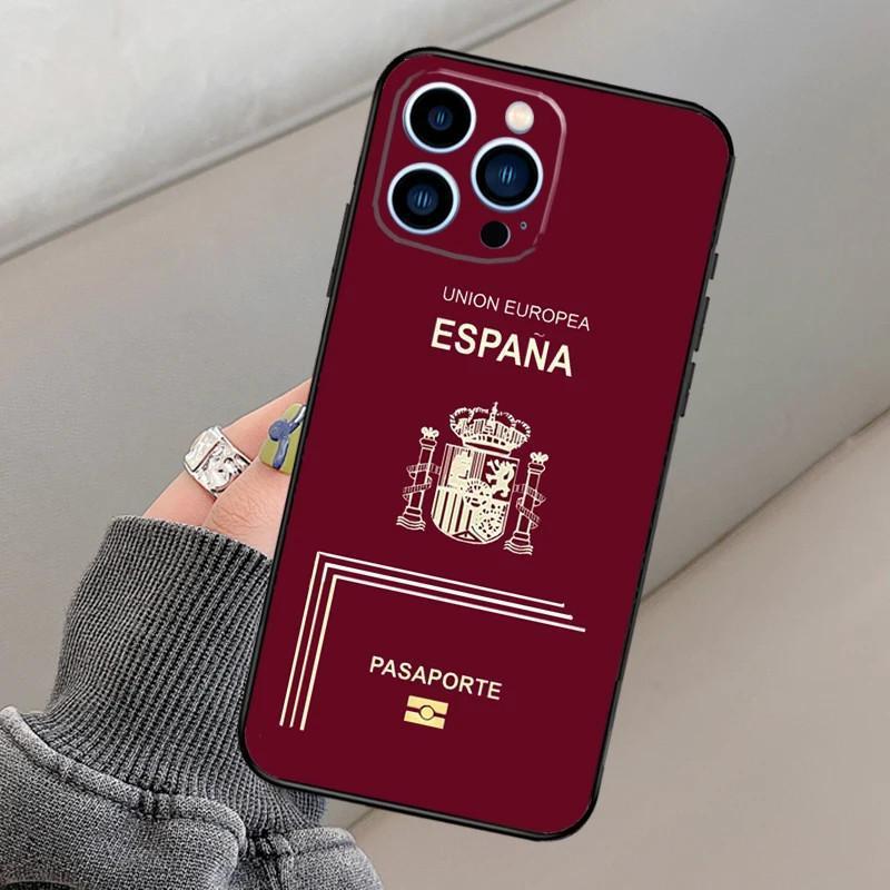 Coque de téléphone passeport premium pour appareils mobiles