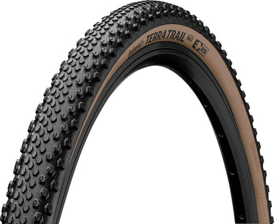 Continental Terra Trail Tire - 700 x 45 Tubeless Folding Black/Brown