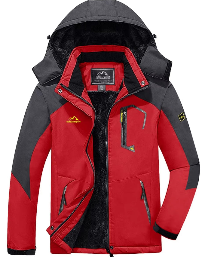 Premium Hooded Men's Jacket for Autumn and Winter