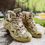 Bottes d'entraînement militaires style mi-haut pour activités de plein air