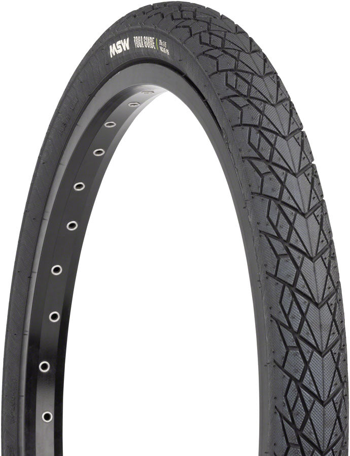 Neumático MSW Tour Guide - 20 x 1.75 Bead de Alambre Negro