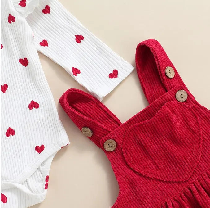 Baby Girl Valentine's Day Heart Dress