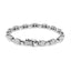14K White Gold 2.00 Cttw Invisible-Set Princess Diamond Bracelet - 7.25"