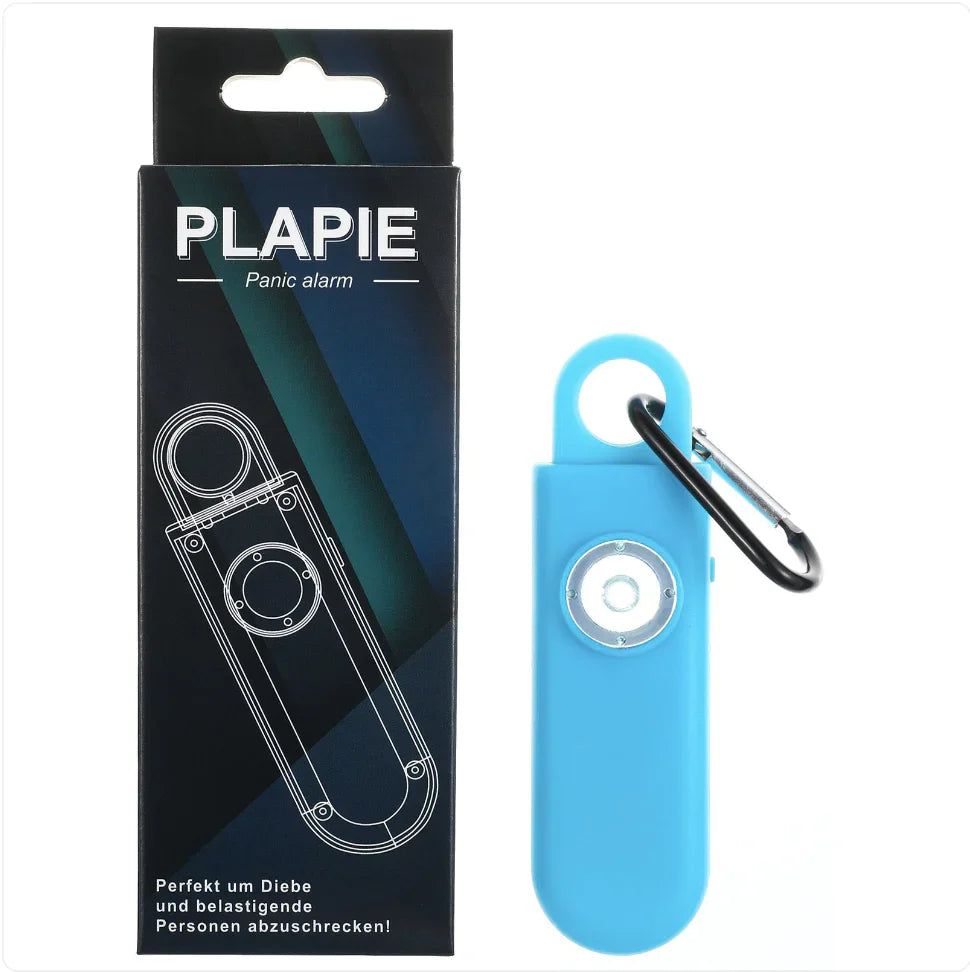 Linterna SOS Compacta para Exterior con Alarma de Autodefensa