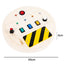 Tablero Ocupado de Madera LED Bright Start – Juguete Educativo Atractivo