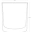 Paşabahçe Timeless Whiskey and Water Glasses Set of 4