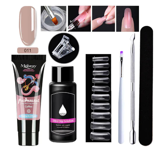 Premium Poly Nail Gel Set for Stunning Nail Art