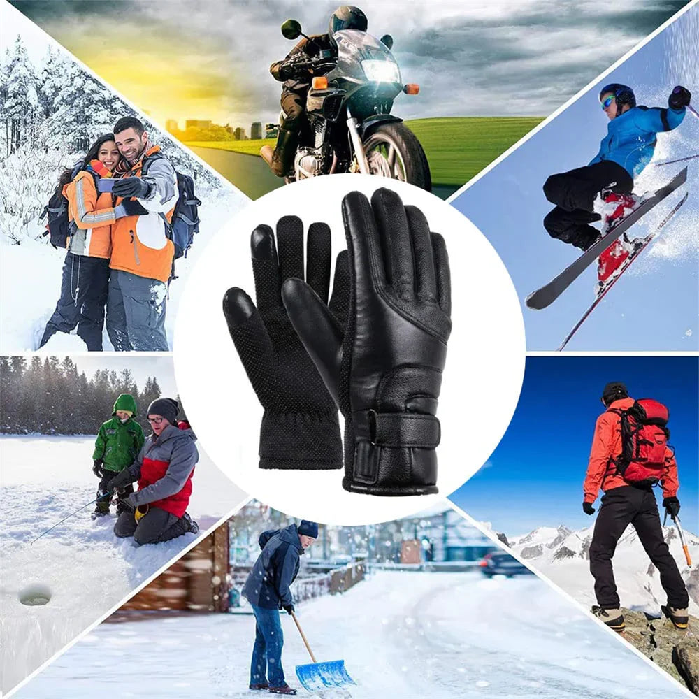USB Heated Gloves for Winter: Thermal Ski & Snow Protection