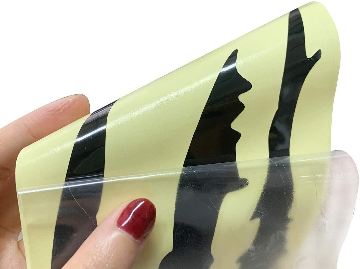 Calcomanías Reflectantes Premium para Espejos Retrovisores de Automóvil - 1 Par