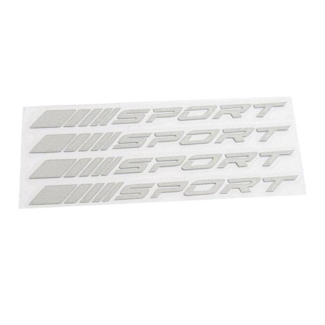Calcomanías Reflectantes Premium para Espejos Retrovisores de Automóvil - 1 Par