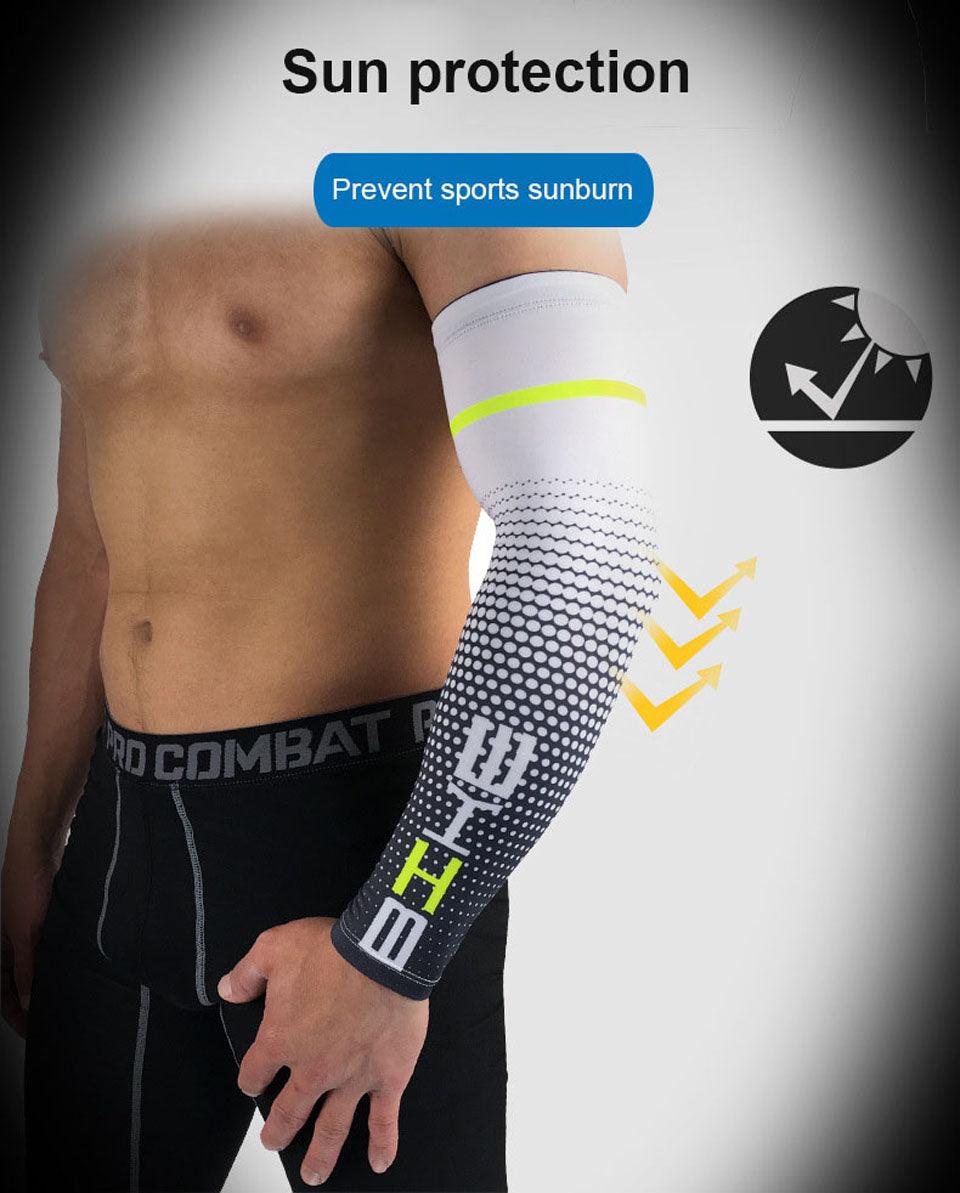 Men's UV Protection Arm Sleeves for Outdoor Sports