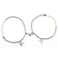 Bracelets Couple Charme Cœur Magnétique - Acier Inoxydable
