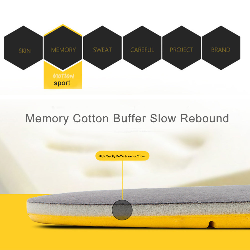 1Pair Outdoor Men Women Deodorize Foot Care Shoe Pad Can Be Cut Orthotic Memory Foam Sports Insoles Reusable Mountaineering - Korvel
