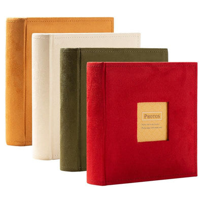 Versatile 4-Color Photo Album for Cherished Memories - Holds 200 Photos - Korvel