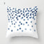 Funda de Cojín Geométrica Azul Elegante - 45x45CM