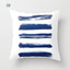 Funda de Cojín Geométrica Azul Elegante - 45x45CM