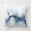 Funda de Cojín Geométrica Azul Elegante - 45x45CM