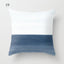 Funda de Cojín Geométrica Azul Elegante - 45x45CM