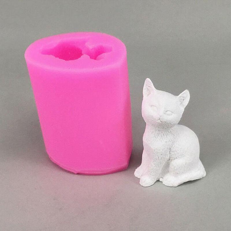 Charming Cube Wax Fragrance Candle - Handmade Rose Scented Decor - Korvel