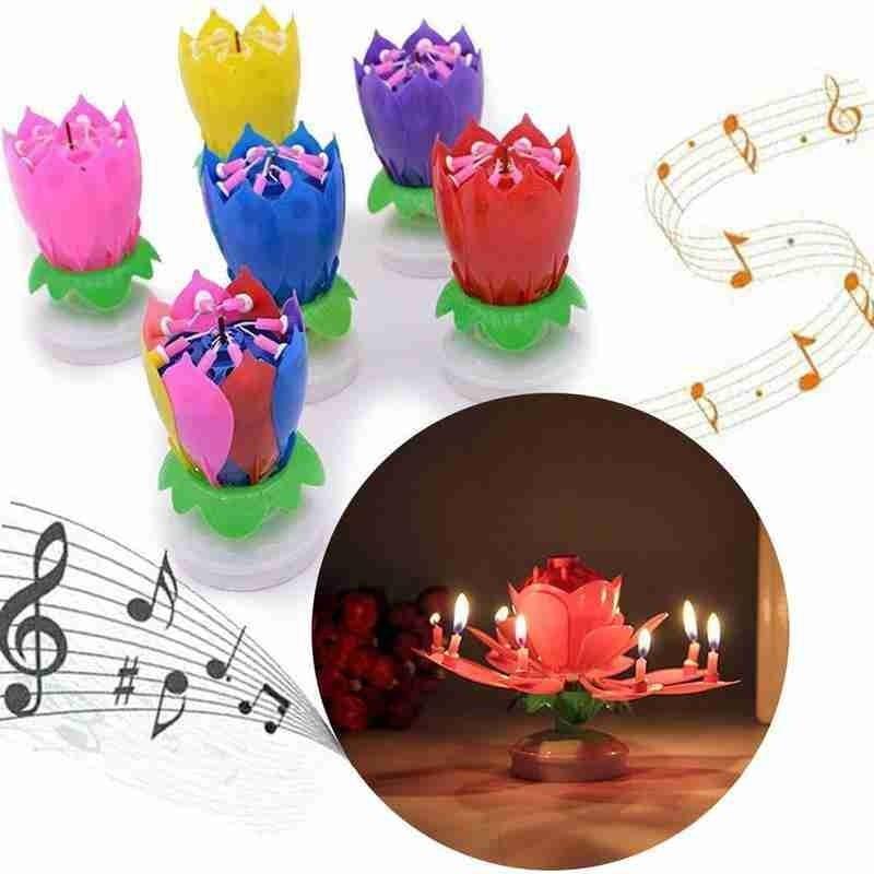 Charming Cube Wax Fragrance Candle - Handmade Rose Scented Decor - Korvel