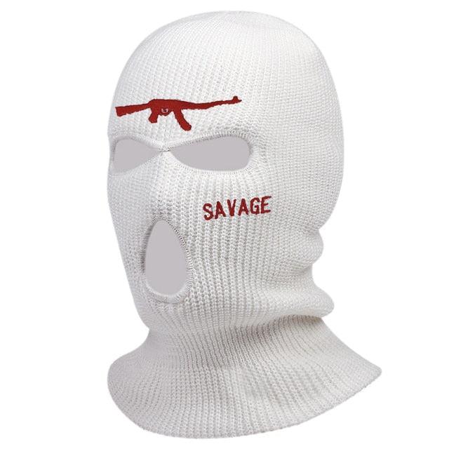 Mascarilla Balaclava Bordada Premium para Actividades de Invierno