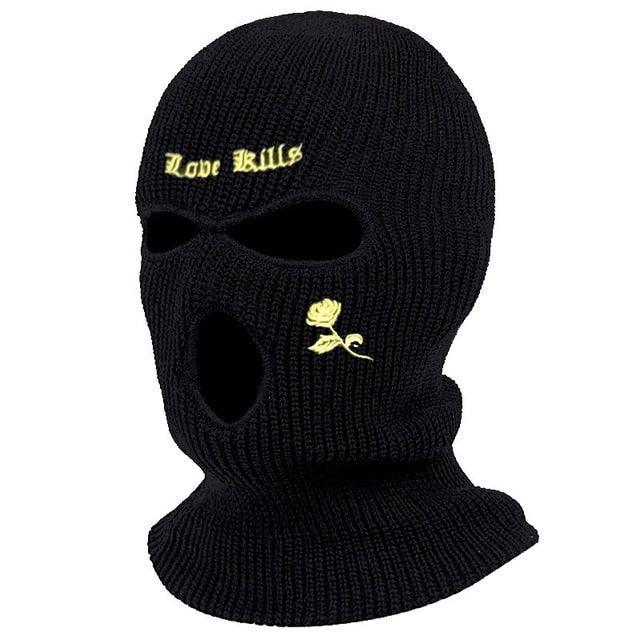 Mascarilla Balaclava Bordada Premium para Actividades de Invierno