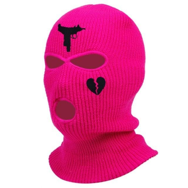 Mascarilla Balaclava Bordada Premium para Actividades de Invierno