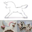 Cat Shaped Cookie Cutter - Premium Aluminium Baking Mold