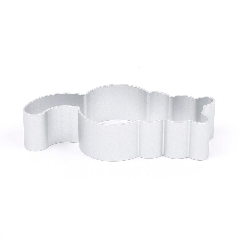 Cat Shaped Cookie Cutter - Premium Aluminium Baking Mold