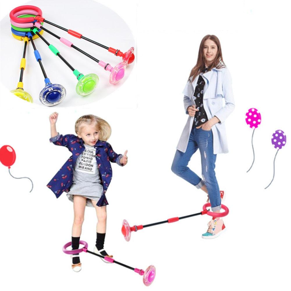 Portable Folding Glowing Jump Rope for Kids & Adults