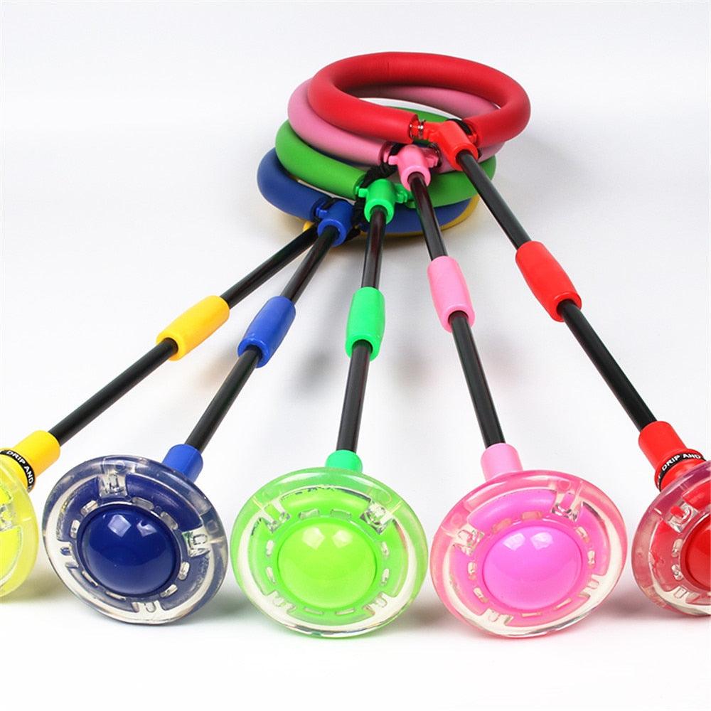 Portable Folding Glowing Jump Rope for Kids & Adults