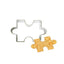 Creative Stainless Steel Puzzle Cookie Cutter - Reusable Baking Tool - Korvel