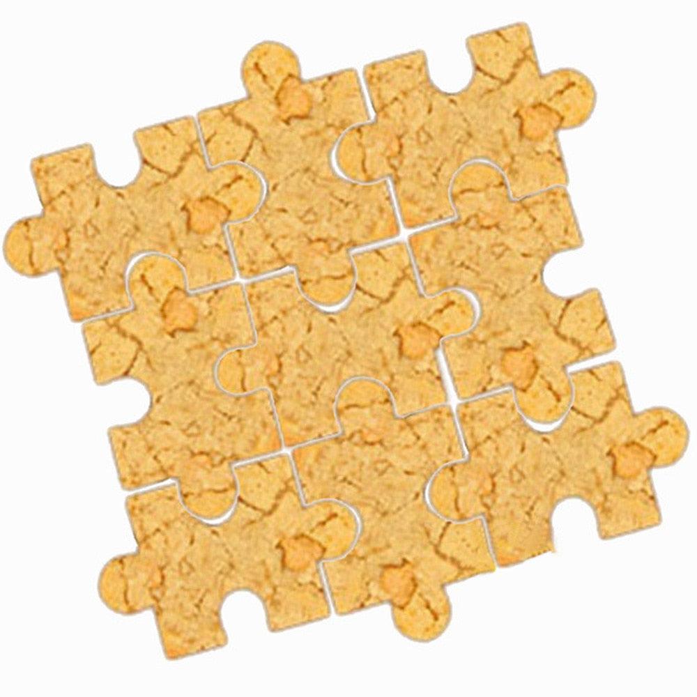 Creative Stainless Steel Puzzle Cookie Cutter - Reusable Baking Tool - Korvel