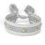 Bracelet d'amitié tissé - Enroulement en coton ajustable pour tous