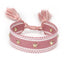 Bracelet d'amitié tissé - Enroulement en coton ajustable pour tous