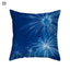 Funda de Cojín con Patrón Azul Elegante para Decoración del Hogar