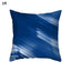 Funda de Cojín con Patrón Azul Elegante para Decoración del Hogar