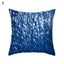 Funda de Cojín con Patrón Azul Elegante para Decoración del Hogar
